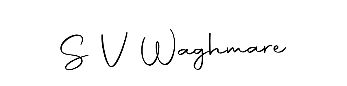 Similarly Autography-DOLnW is the best handwritten signature design. Signature creator online .You can use it as an online autograph creator for name S V Waghmare. S V Waghmare signature style 10 images and pictures png