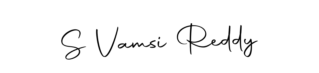 The best way (Autography-DOLnW) to make a short signature is to pick only two or three words in your name. The name S Vamsi Reddy include a total of six letters. For converting this name. S Vamsi Reddy signature style 10 images and pictures png