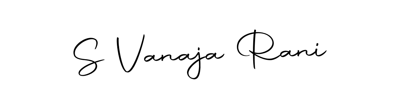 Also You can easily find your signature by using the search form. We will create S Vanaja Rani name handwritten signature images for you free of cost using Autography-DOLnW sign style. S Vanaja Rani signature style 10 images and pictures png