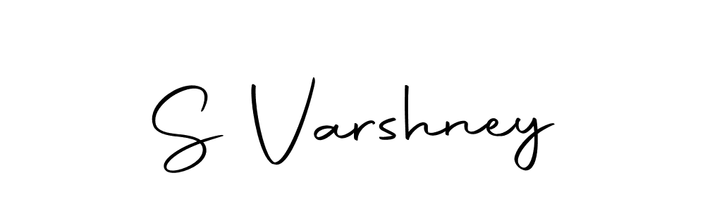 Design your own signature with our free online signature maker. With this signature software, you can create a handwritten (Autography-DOLnW) signature for name S Varshney. S Varshney signature style 10 images and pictures png