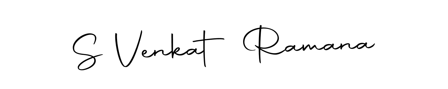 Make a beautiful signature design for name S Venkat Ramana. With this signature (Autography-DOLnW) style, you can create a handwritten signature for free. S Venkat Ramana signature style 10 images and pictures png