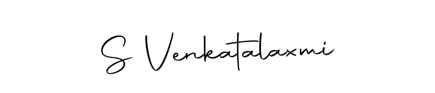 Make a beautiful signature design for name S Venkatalaxmi. With this signature (Autography-DOLnW) style, you can create a handwritten signature for free. S Venkatalaxmi signature style 10 images and pictures png
