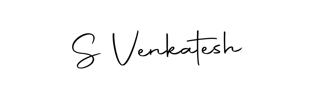 Use a signature maker to create a handwritten signature online. With this signature software, you can design (Autography-DOLnW) your own signature for name S Venkatesh. S Venkatesh signature style 10 images and pictures png