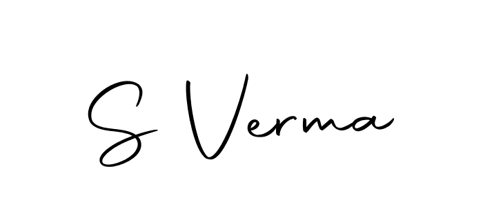 You should practise on your own different ways (Autography-DOLnW) to write your name (S Verma) in signature. don't let someone else do it for you. S Verma signature style 10 images and pictures png