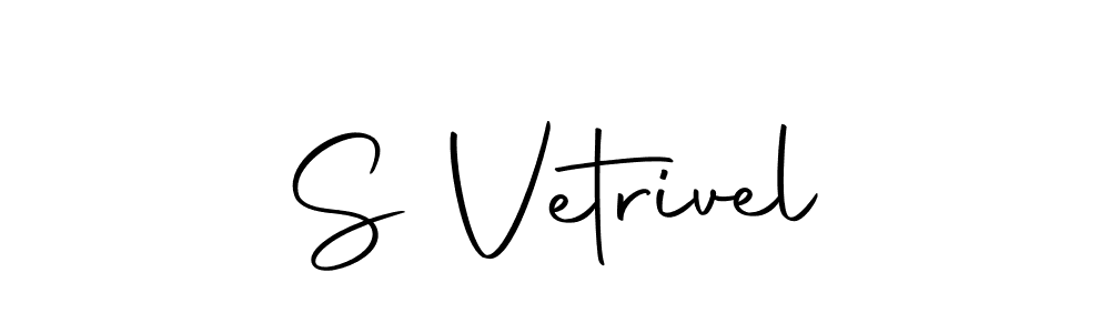 It looks lik you need a new signature style for name S Vetrivel. Design unique handwritten (Autography-DOLnW) signature with our free signature maker in just a few clicks. S Vetrivel signature style 10 images and pictures png