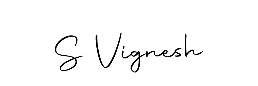 S Vignesh stylish signature style. Best Handwritten Sign (Autography-DOLnW) for my name. Handwritten Signature Collection Ideas for my name S Vignesh. S Vignesh signature style 10 images and pictures png