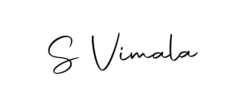 S Vimala stylish signature style. Best Handwritten Sign (Autography-DOLnW) for my name. Handwritten Signature Collection Ideas for my name S Vimala. S Vimala signature style 10 images and pictures png