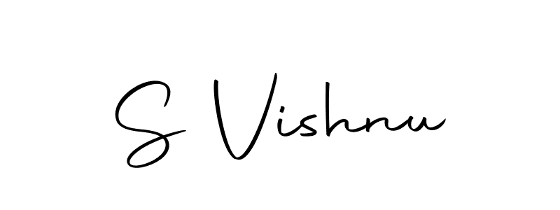 You can use this online signature creator to create a handwritten signature for the name S Vishnu. This is the best online autograph maker. S Vishnu signature style 10 images and pictures png