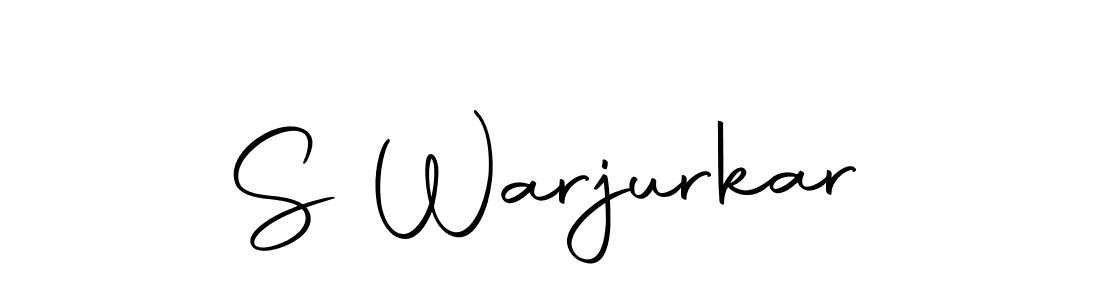 Make a beautiful signature design for name S Warjurkar. Use this online signature maker to create a handwritten signature for free. S Warjurkar signature style 10 images and pictures png