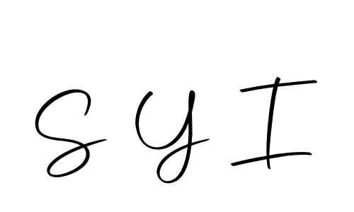 It looks lik you need a new signature style for name S Y I. Design unique handwritten (Autography-DOLnW) signature with our free signature maker in just a few clicks. S Y I signature style 10 images and pictures png