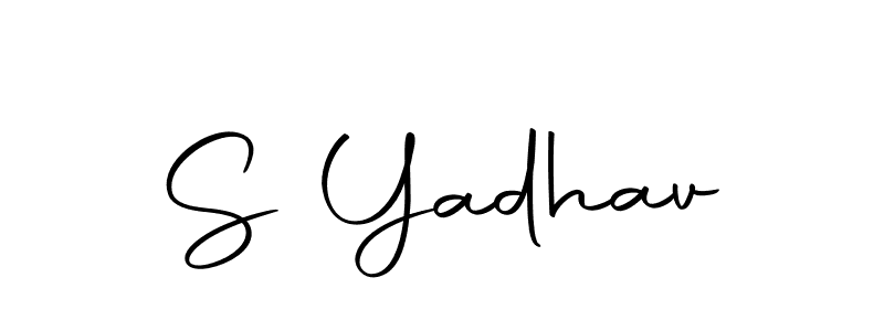 This is the best signature style for the S Yadhav name. Also you like these signature font (Autography-DOLnW). Mix name signature. S Yadhav signature style 10 images and pictures png