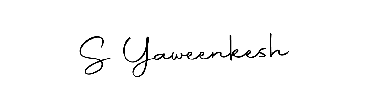 Here are the top 10 professional signature styles for the name S Yaweenkesh. These are the best autograph styles you can use for your name. S Yaweenkesh signature style 10 images and pictures png