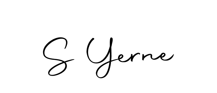 Autography-DOLnW is a professional signature style that is perfect for those who want to add a touch of class to their signature. It is also a great choice for those who want to make their signature more unique. Get S Yerne name to fancy signature for free. S Yerne signature style 10 images and pictures png