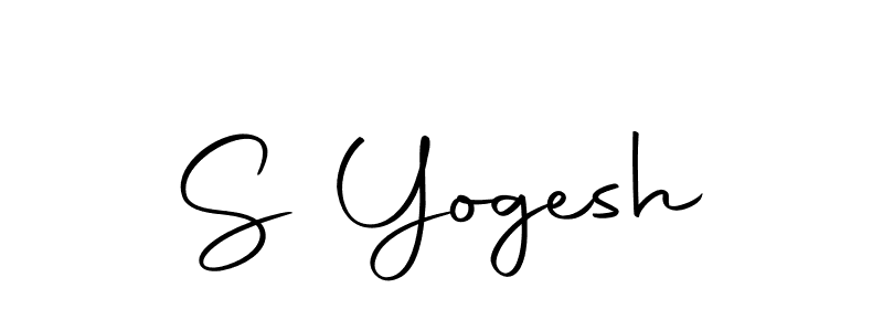 The best way (Autography-DOLnW) to make a short signature is to pick only two or three words in your name. The name S Yogesh include a total of six letters. For converting this name. S Yogesh signature style 10 images and pictures png