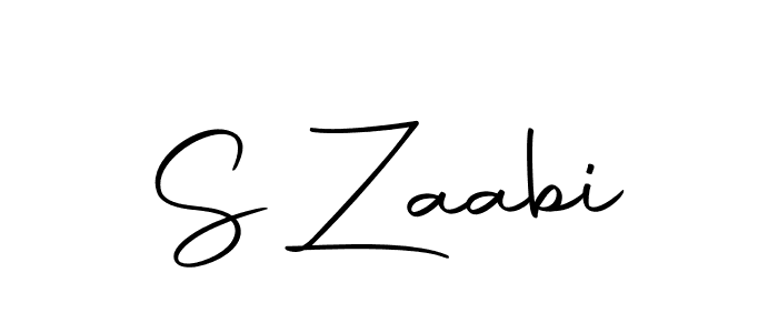 if you are searching for the best signature style for your name S Zaabi. so please give up your signature search. here we have designed multiple signature styles  using Autography-DOLnW. S Zaabi signature style 10 images and pictures png