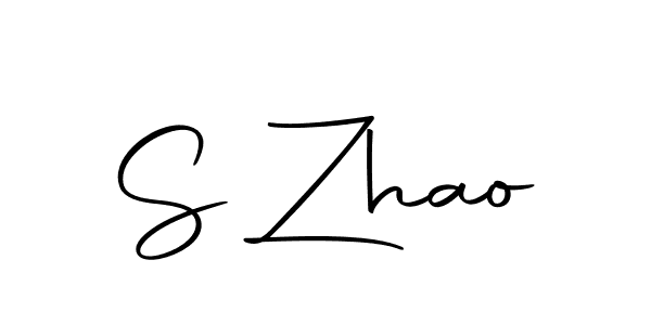 Make a beautiful signature design for name S Zhao. With this signature (Autography-DOLnW) style, you can create a handwritten signature for free. S Zhao signature style 10 images and pictures png