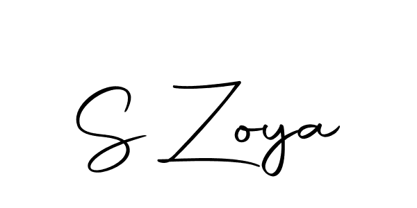 Make a beautiful signature design for name S Zoya. Use this online signature maker to create a handwritten signature for free. S Zoya signature style 10 images and pictures png