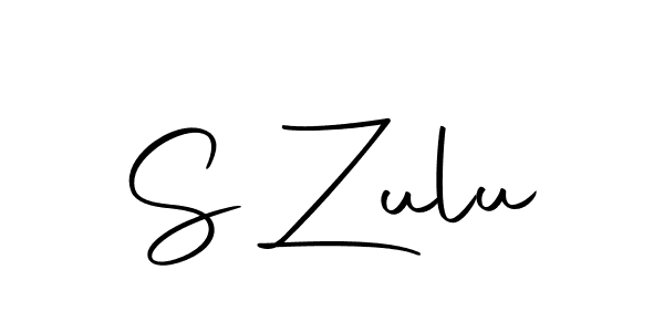 Make a beautiful signature design for name S Zulu. Use this online signature maker to create a handwritten signature for free. S Zulu signature style 10 images and pictures png