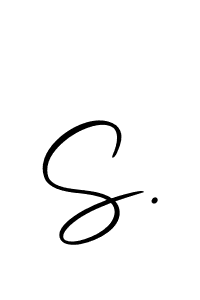 You should practise on your own different ways (Autography-DOLnW) to write your name (S.) in signature. don't let someone else do it for you. S. signature style 10 images and pictures png