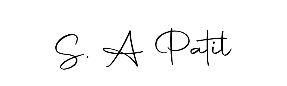 Here are the top 10 professional signature styles for the name S. A Patil. These are the best autograph styles you can use for your name. S. A Patil signature style 10 images and pictures png