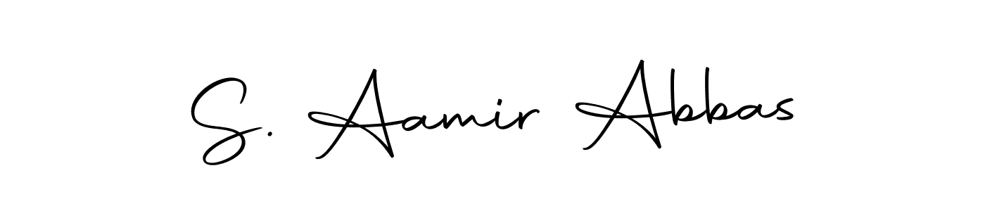 You should practise on your own different ways (Autography-DOLnW) to write your name (S. Aamir Abbas) in signature. don't let someone else do it for you. S. Aamir Abbas signature style 10 images and pictures png