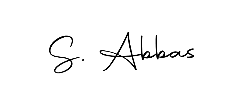 The best way (Autography-DOLnW) to make a short signature is to pick only two or three words in your name. The name S. Abbas include a total of six letters. For converting this name. S. Abbas signature style 10 images and pictures png