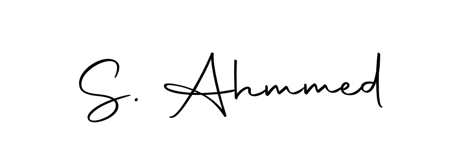 S. Ahmmed stylish signature style. Best Handwritten Sign (Autography-DOLnW) for my name. Handwritten Signature Collection Ideas for my name S. Ahmmed. S. Ahmmed signature style 10 images and pictures png
