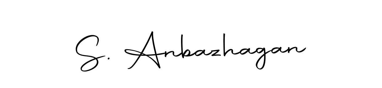 if you are searching for the best signature style for your name S. Anbazhagan. so please give up your signature search. here we have designed multiple signature styles  using Autography-DOLnW. S. Anbazhagan signature style 10 images and pictures png