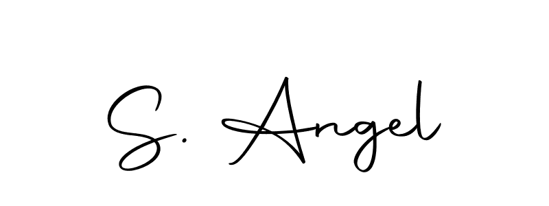 Also You can easily find your signature by using the search form. We will create S. Angel name handwritten signature images for you free of cost using Autography-DOLnW sign style. S. Angel signature style 10 images and pictures png