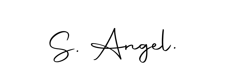 S. Angel. stylish signature style. Best Handwritten Sign (Autography-DOLnW) for my name. Handwritten Signature Collection Ideas for my name S. Angel.. S. Angel. signature style 10 images and pictures png