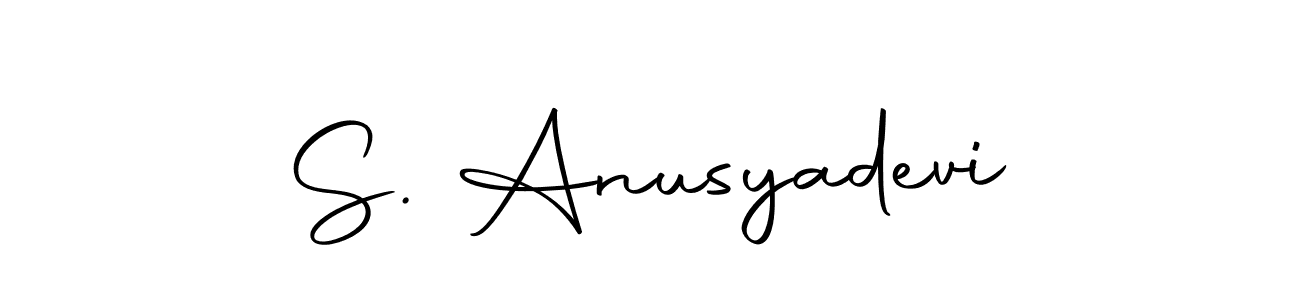 Also You can easily find your signature by using the search form. We will create S. Anusyadevi name handwritten signature images for you free of cost using Autography-DOLnW sign style. S. Anusyadevi signature style 10 images and pictures png