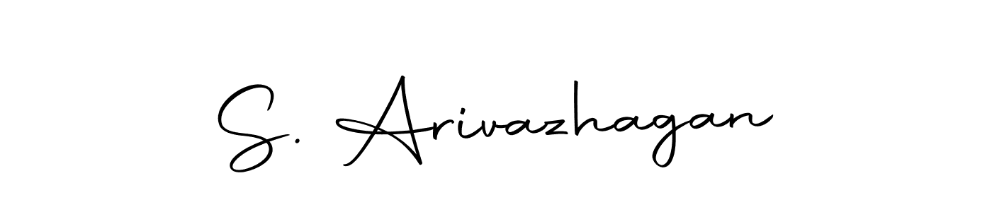 The best way (Autography-DOLnW) to make a short signature is to pick only two or three words in your name. The name S. Arivazhagan include a total of six letters. For converting this name. S. Arivazhagan signature style 10 images and pictures png