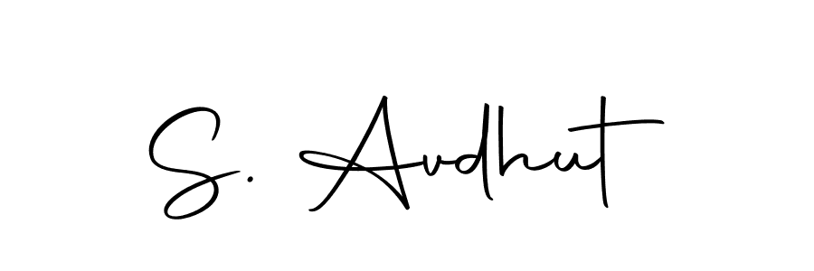 Design your own signature with our free online signature maker. With this signature software, you can create a handwritten (Autography-DOLnW) signature for name S. Avdhut. S. Avdhut signature style 10 images and pictures png
