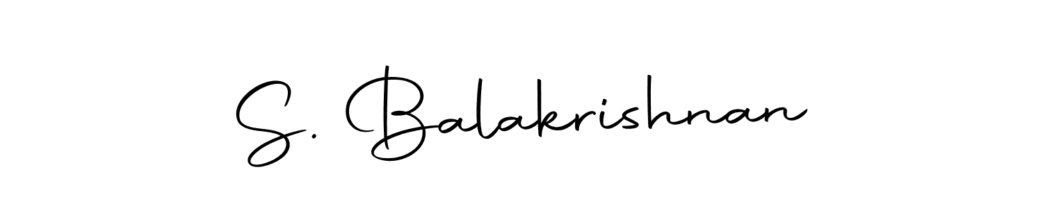 if you are searching for the best signature style for your name S. Balakrishnan. so please give up your signature search. here we have designed multiple signature styles  using Autography-DOLnW. S. Balakrishnan signature style 10 images and pictures png