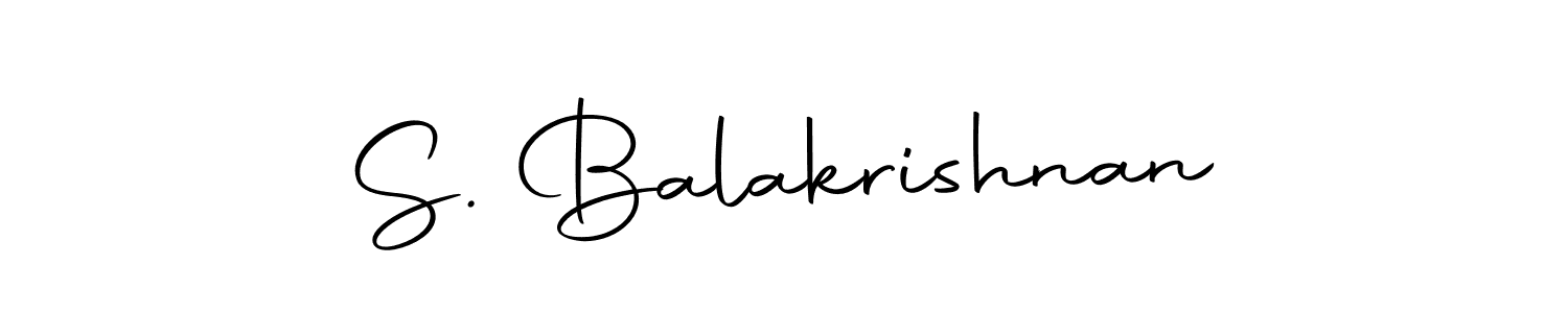 How to make S. Balakrishnan signature? Autography-DOLnW is a professional autograph style. Create handwritten signature for S. Balakrishnan name. S. Balakrishnan signature style 10 images and pictures png