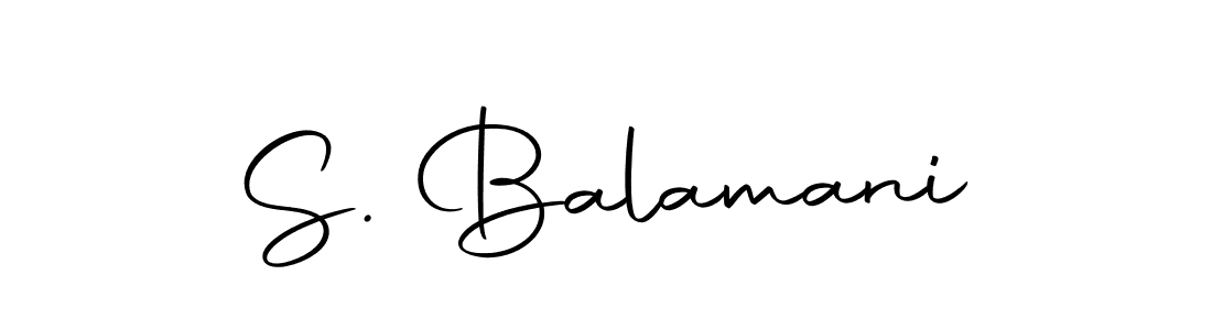 Autography-DOLnW is a professional signature style that is perfect for those who want to add a touch of class to their signature. It is also a great choice for those who want to make their signature more unique. Get S. Balamani name to fancy signature for free. S. Balamani signature style 10 images and pictures png