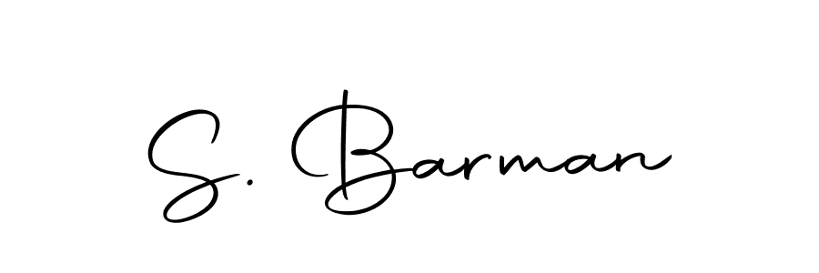 Use a signature maker to create a handwritten signature online. With this signature software, you can design (Autography-DOLnW) your own signature for name S. Barman. S. Barman signature style 10 images and pictures png