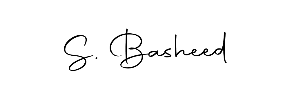 Once you've used our free online signature maker to create your best signature Autography-DOLnW style, it's time to enjoy all of the benefits that S. Basheed name signing documents. S. Basheed signature style 10 images and pictures png