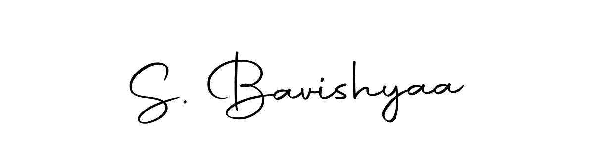 Make a beautiful signature design for name S. Bavishyaa. With this signature (Autography-DOLnW) style, you can create a handwritten signature for free. S. Bavishyaa signature style 10 images and pictures png