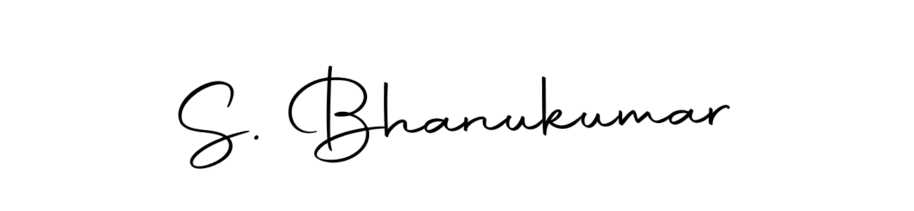 Design your own signature with our free online signature maker. With this signature software, you can create a handwritten (Autography-DOLnW) signature for name S. Bhanukumar. S. Bhanukumar signature style 10 images and pictures png