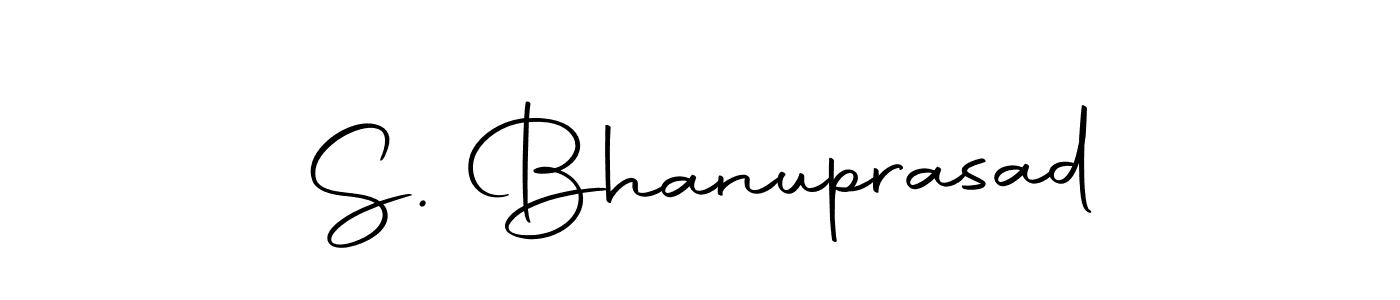 Design your own signature with our free online signature maker. With this signature software, you can create a handwritten (Autography-DOLnW) signature for name S. Bhanuprasad. S. Bhanuprasad signature style 10 images and pictures png