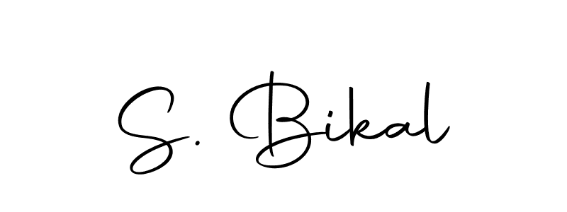 Make a beautiful signature design for name S. Bikal. With this signature (Autography-DOLnW) style, you can create a handwritten signature for free. S. Bikal signature style 10 images and pictures png