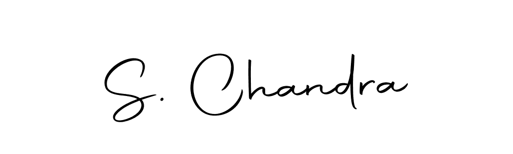 Use a signature maker to create a handwritten signature online. With this signature software, you can design (Autography-DOLnW) your own signature for name S. Chandra. S. Chandra signature style 10 images and pictures png