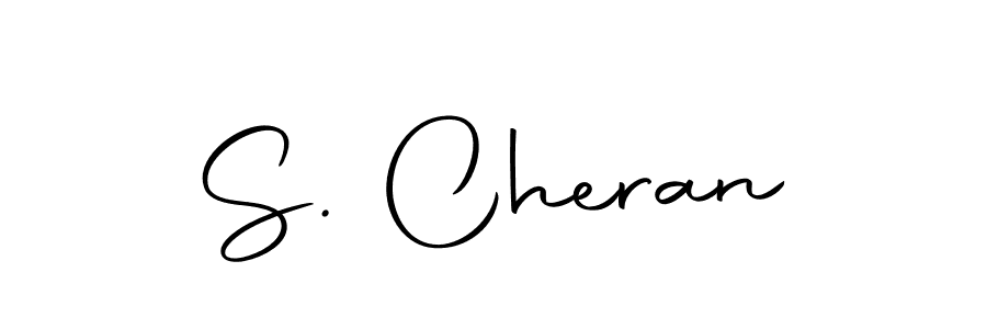 The best way (Autography-DOLnW) to make a short signature is to pick only two or three words in your name. The name S. Cheran include a total of six letters. For converting this name. S. Cheran signature style 10 images and pictures png