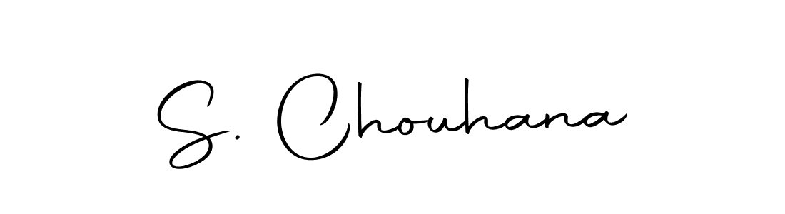 Design your own signature with our free online signature maker. With this signature software, you can create a handwritten (Autography-DOLnW) signature for name S. Chouhana. S. Chouhana signature style 10 images and pictures png