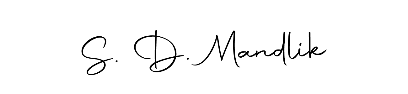 Once you've used our free online signature maker to create your best signature Autography-DOLnW style, it's time to enjoy all of the benefits that S. D. Mandlik name signing documents. S. D. Mandlik signature style 10 images and pictures png