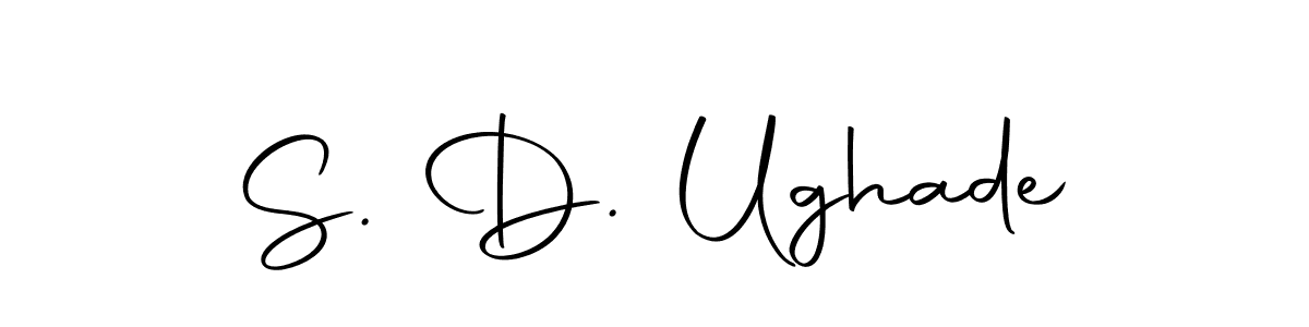The best way (Autography-DOLnW) to make a short signature is to pick only two or three words in your name. The name S. D. Ughade include a total of six letters. For converting this name. S. D. Ughade signature style 10 images and pictures png