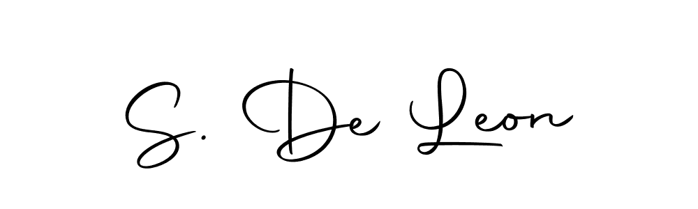 Check out images of Autograph of S. De Leon name. Actor S. De Leon Signature Style. Autography-DOLnW is a professional sign style online. S. De Leon signature style 10 images and pictures png