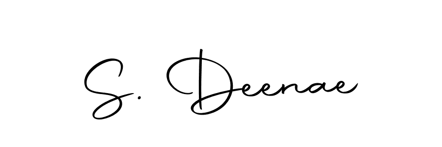 Make a beautiful signature design for name S. Deenae. With this signature (Autography-DOLnW) style, you can create a handwritten signature for free. S. Deenae signature style 10 images and pictures png