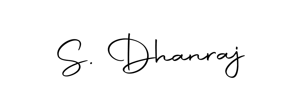 How to make S. Dhanraj signature? Autography-DOLnW is a professional autograph style. Create handwritten signature for S. Dhanraj name. S. Dhanraj signature style 10 images and pictures png